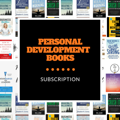 Subscribe And Save On Personal Development Books